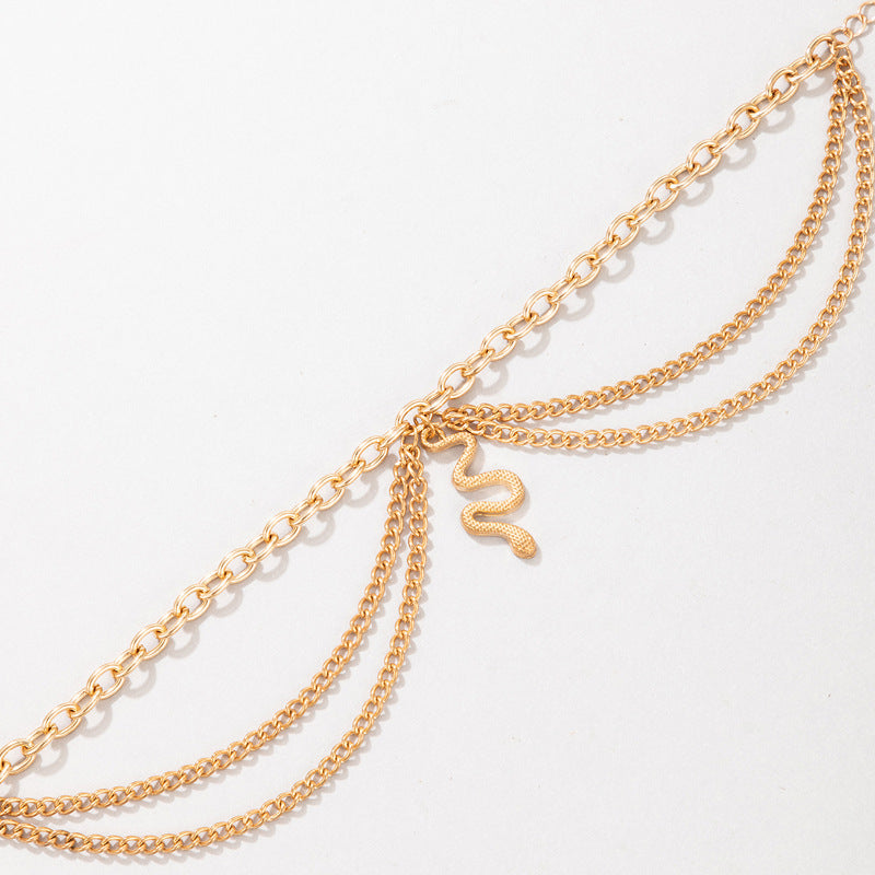 Alloy Snake Anklet