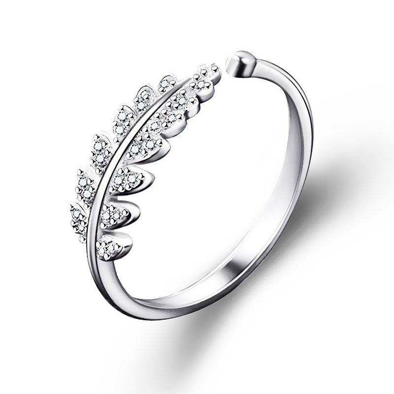 Feather Leaf Ring