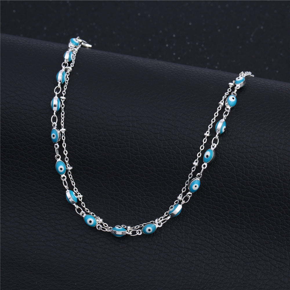 Beach Eye Chain Anklet