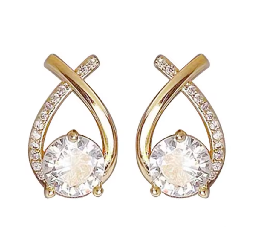Fashion Cross Stud Earrings