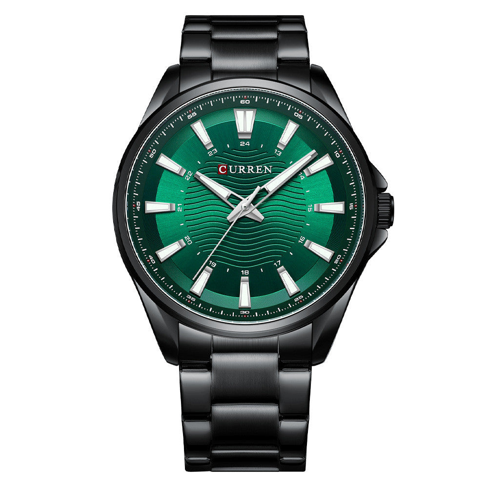 Fashion Business Steel Strap Quartz Watch
