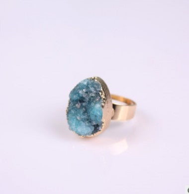 Antique Rosebud Crystal Ring