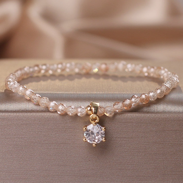 Modern Bracelets Luxurious Citrine and Zircon