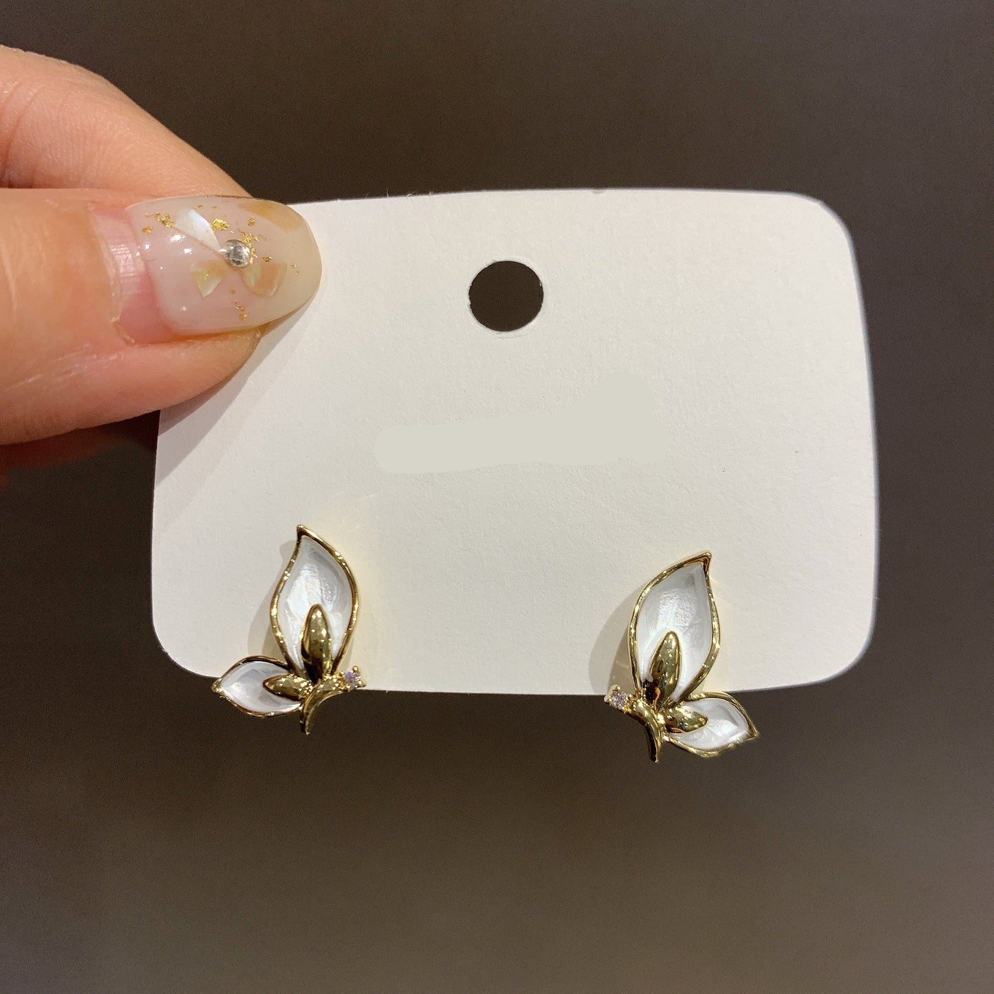 Temperament Light Luxury Niche Design Earrings Net Red Earrings