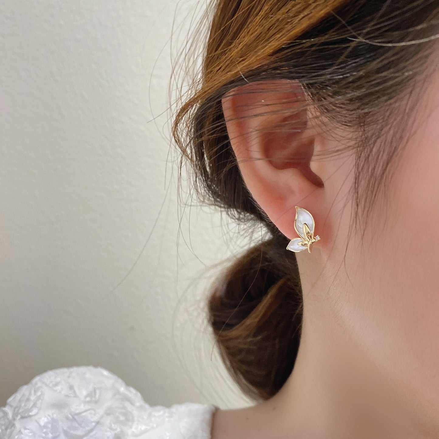 Temperament Light Luxury Niche Design Earrings Net Red Earrings