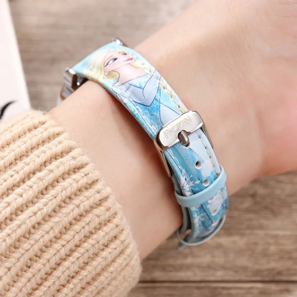 Disney Frozen children's watch Princess Elsa girl waterproof quartz watch girls elementary school students 198
