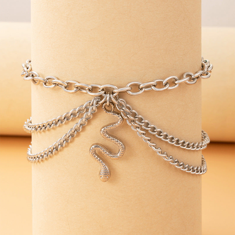 Alloy Snake Anklet