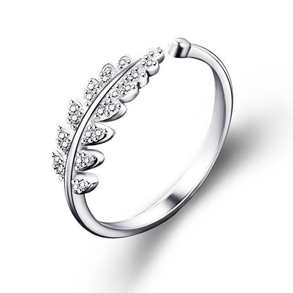 Feather Leaf Ring