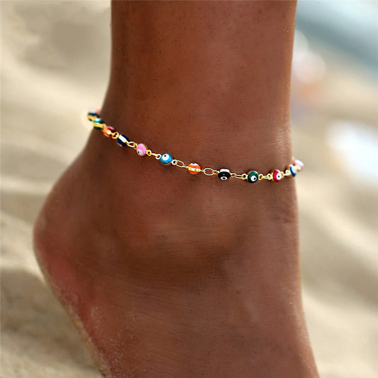 Colorful Eye Anklet