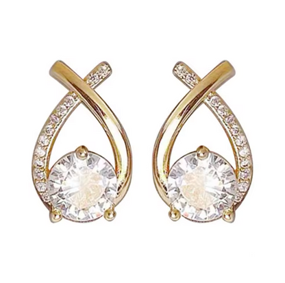 Fashion Cross Stud Earrings