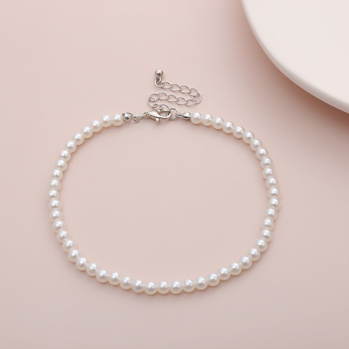 Artificial Pearl Anklet