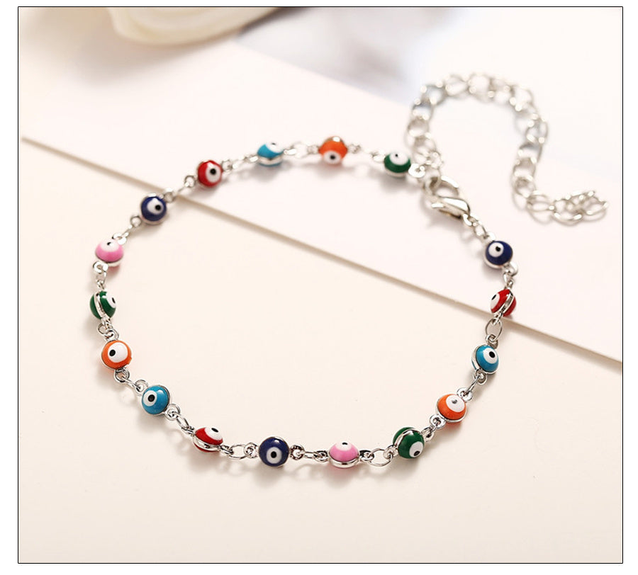 Colorful Eye Anklet