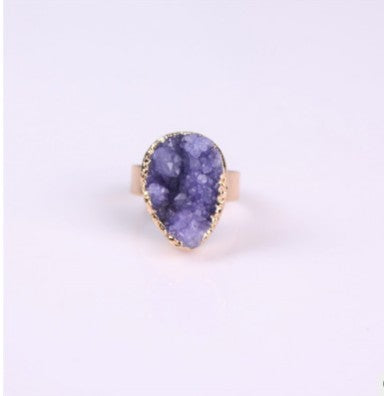 Antique Rosebud Crystal Ring