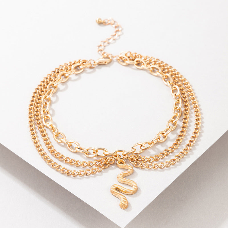 Alloy Snake Anklet