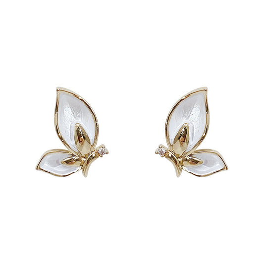 Temperament Light Luxury Niche Design Earrings Net Red Earrings