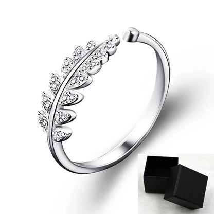 Feather Leaf Ring