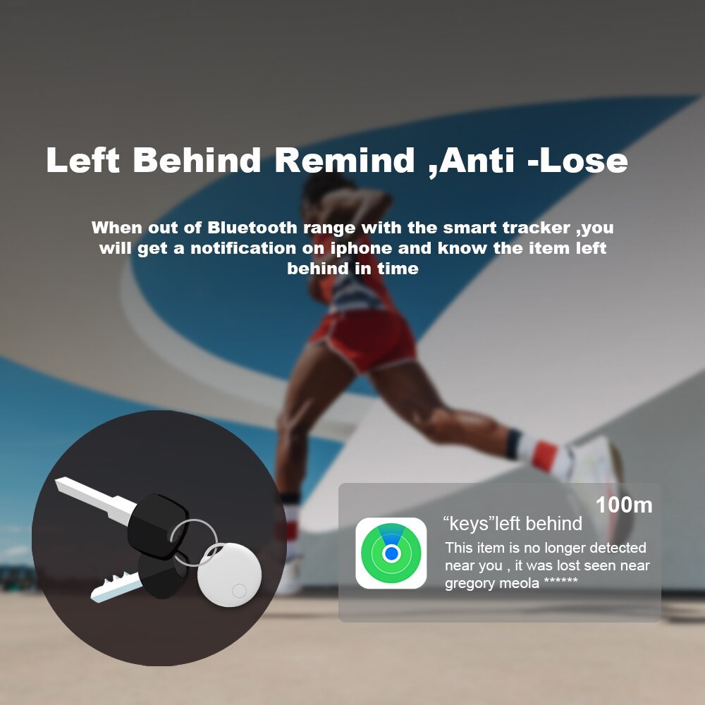 Smart Bluetooth GPS Tracker – Apple Find My Compatible