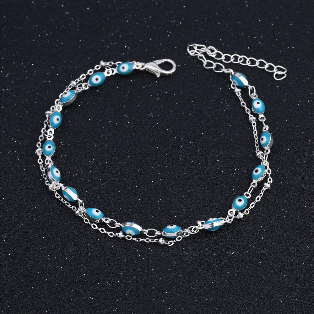 Beach Eye Chain Anklet