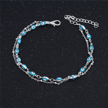 Beach Eye Chain Anklet