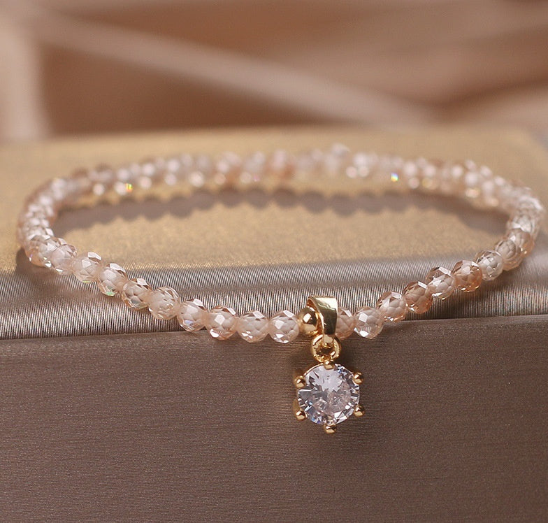 Modern Bracelets Luxurious Citrine and Zircon
