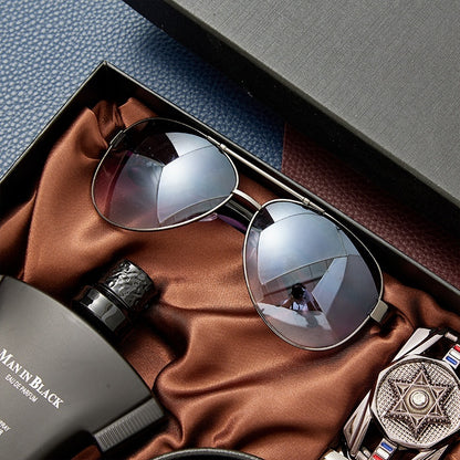 Leather Sunglasses Gift Box