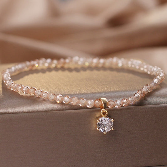 Modern Bracelets Luxurious Citrine and Zircon