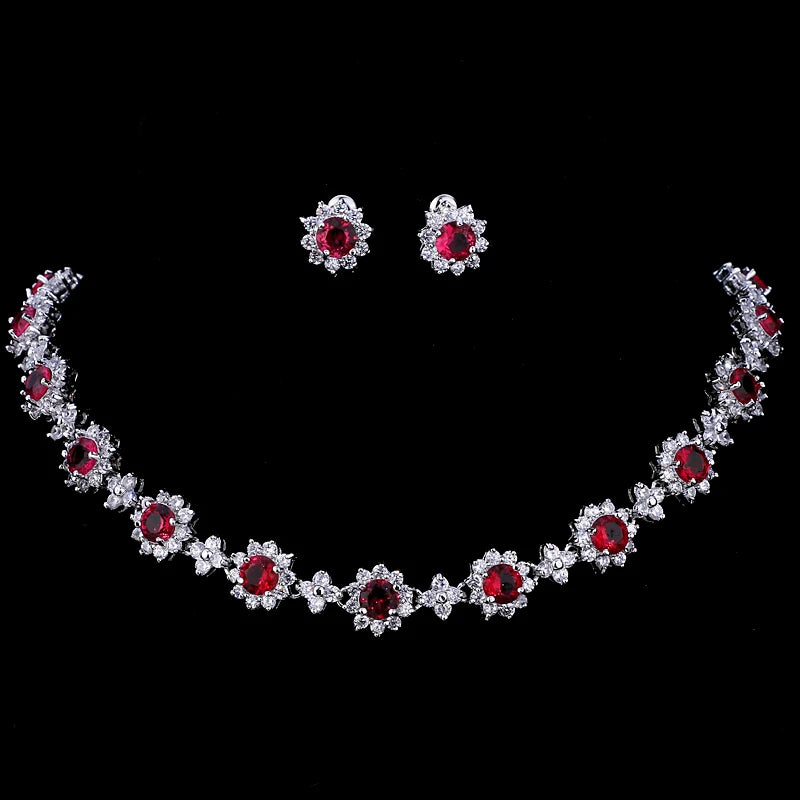 Ruby Bloom Sparkle Set