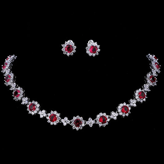 Ruby Bloom Sparkle Set