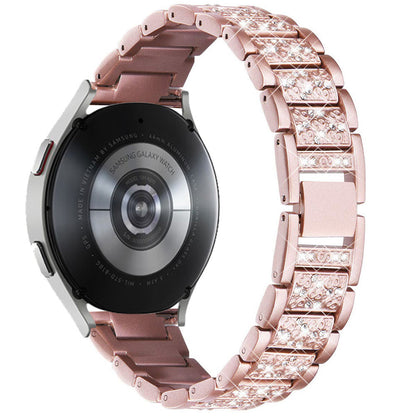 Watch Three Beads Solid Diamond Chain Strap Wristband