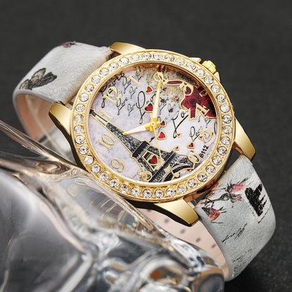Fashion Rhinestone Women's Watch