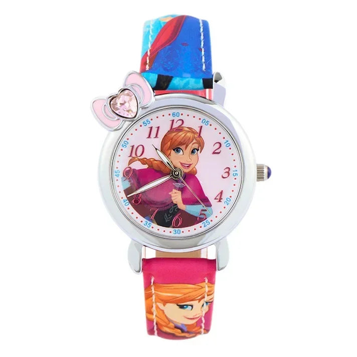 Disney Frozen children's watch Princess Elsa girl waterproof quartz watch girls elementary school students 198