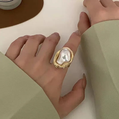 French Pearl Ring