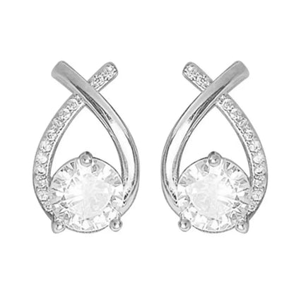 Fashion Cross Stud Earrings