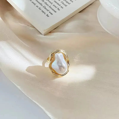 French Pearl Ring