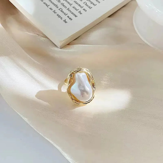 French Pearl Ring