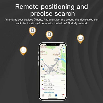 Smart Bluetooth GPS Tracker – Apple Find My Compatible
