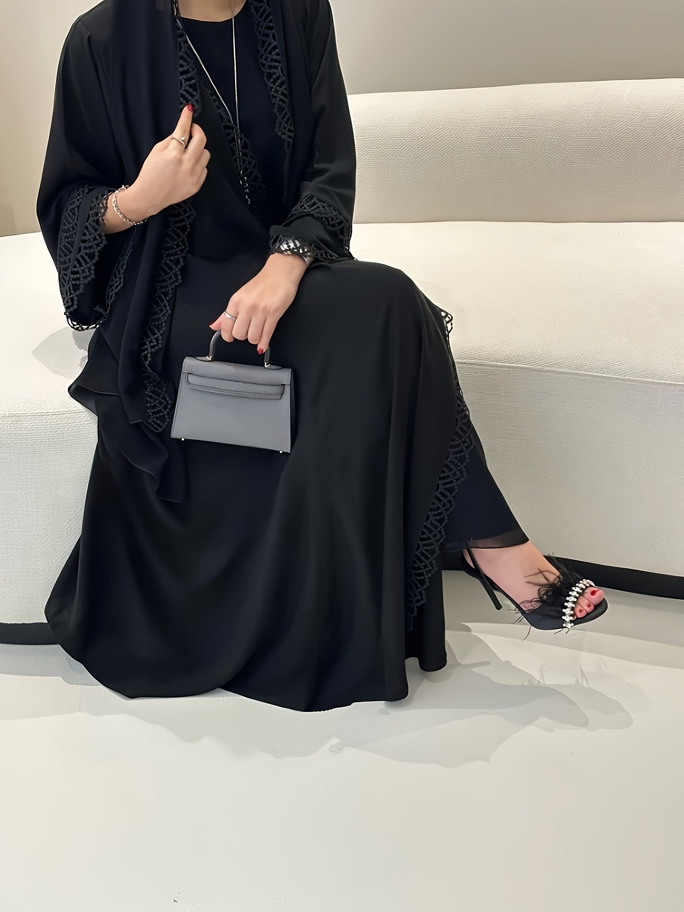 Muslim Abaya Set – Ideal for Ramadan, 2-Piece